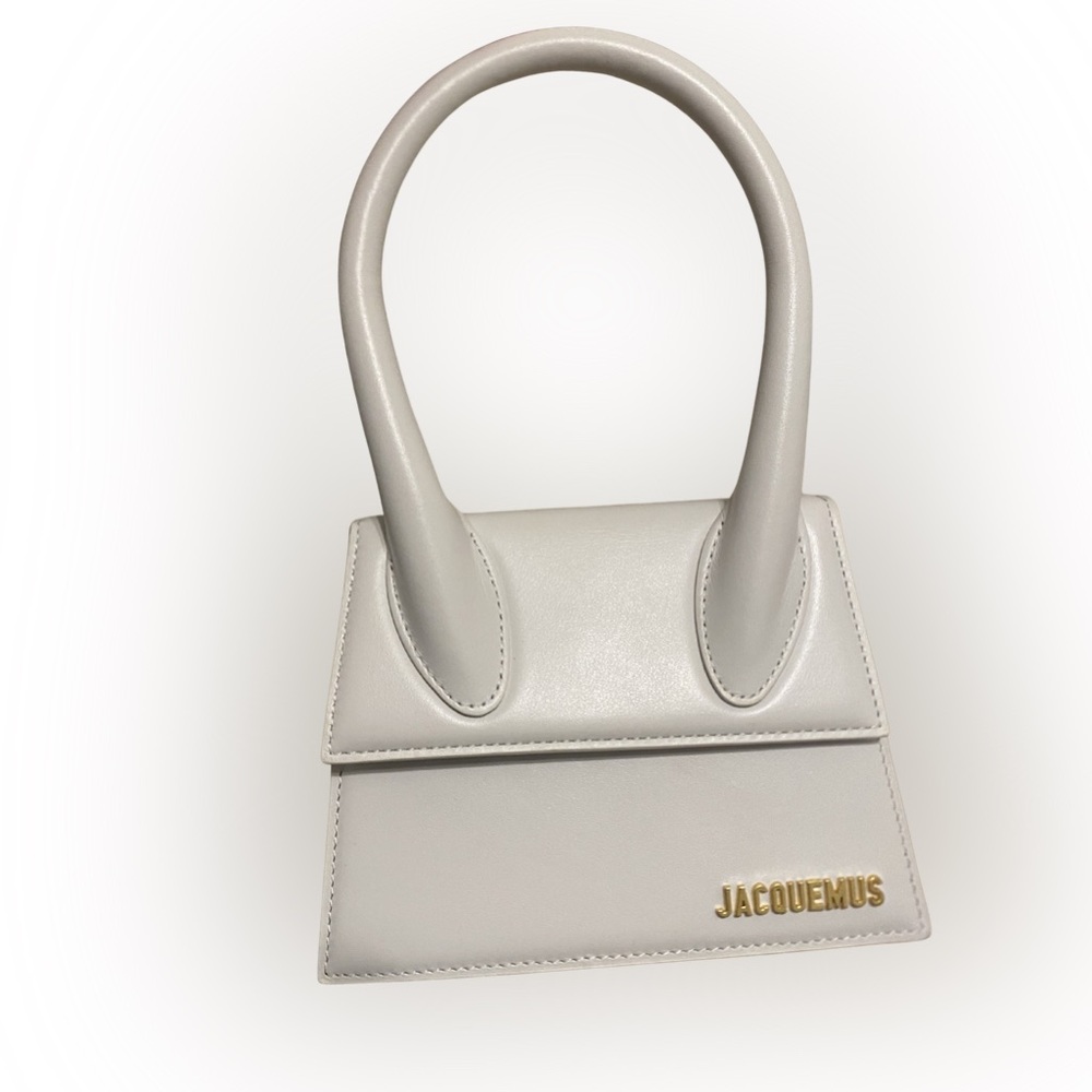 Jacquemus white Mini Le Chiquito Moyen